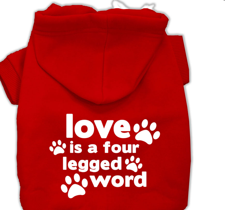 Love large Dog Hoddie-for dogs