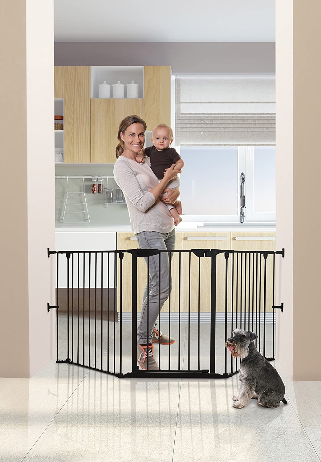 Colonial Extra Wide Wall Mount Gate - 3 colors