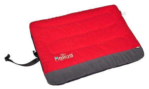 red outdoor dog bed helius