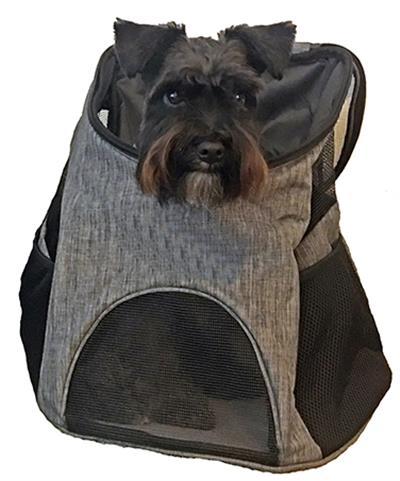 small-dog-carrier-bag- Sack -gray