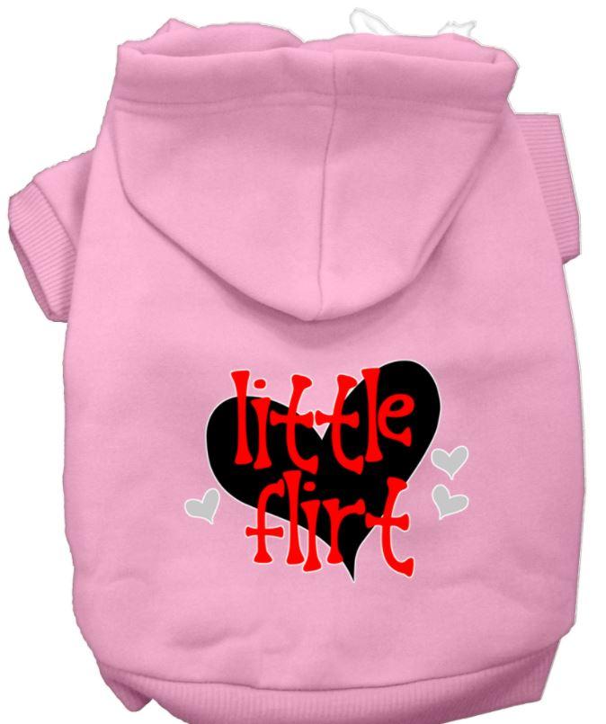 pink pitty hoodie little flirt