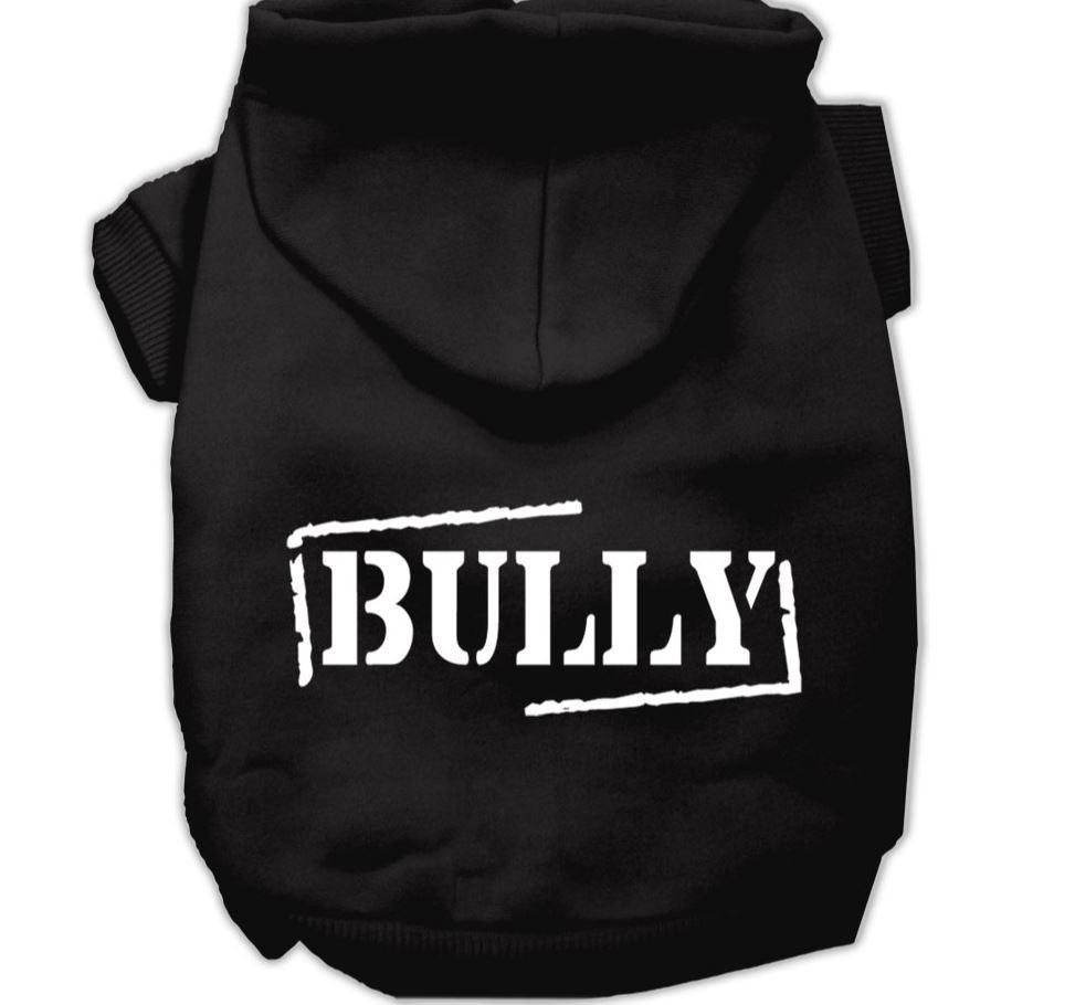 Pit bull BULLY dog hoodie XXL