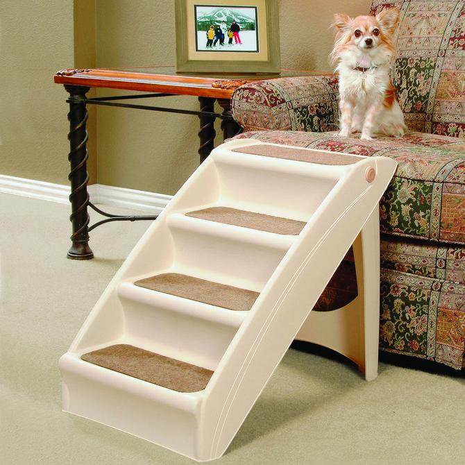 dog stairs -pup steps folds for storage