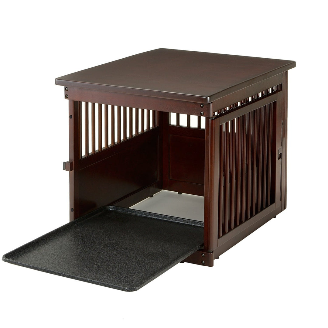 bed side table dog crate