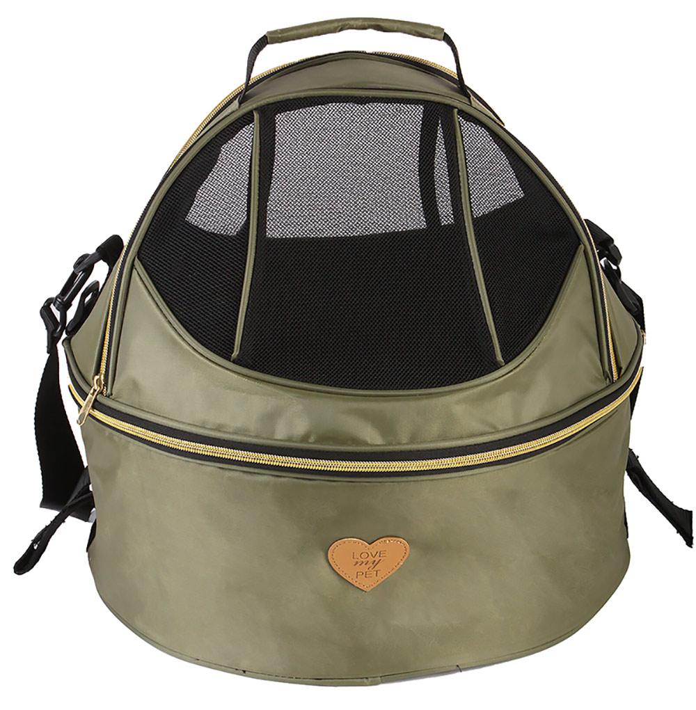 Circular mesh pet carrier Airline approved 