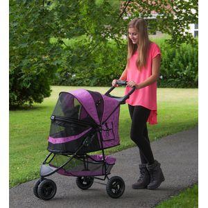 Pet Gear No Zip Pet Stroller- orchid
