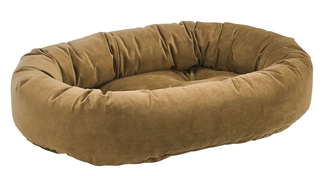 toffee dog bed donut bolster