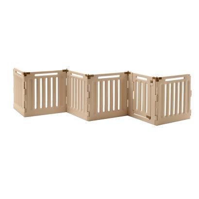 outdoor pet gate -Zig zag configuration